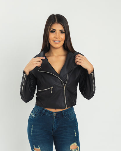 CHAQUETA SOLAPA CORTA DAMA