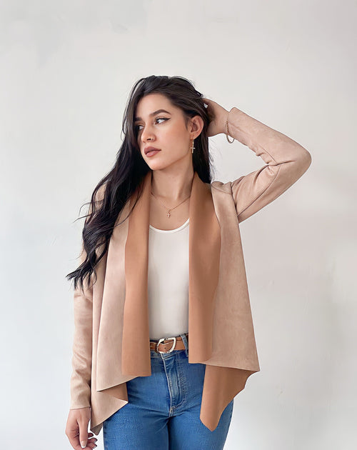 Abrigo cardigan